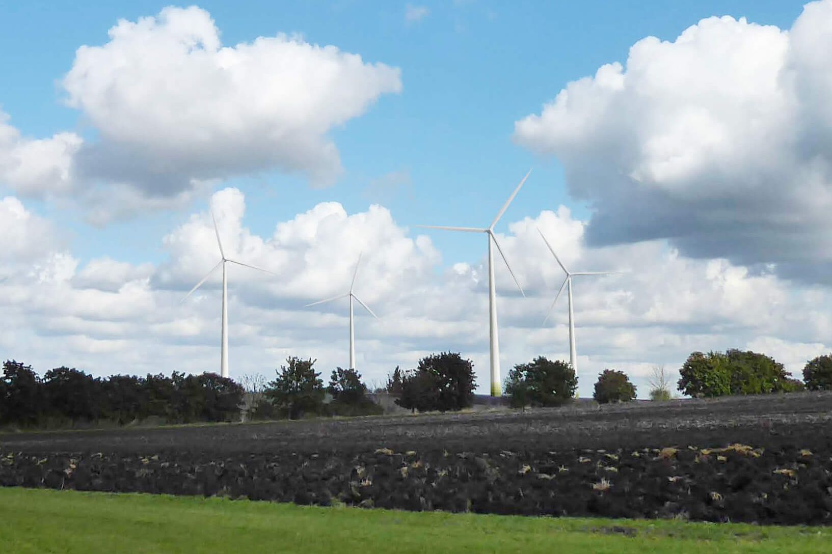 Windpark Teupitz Visualisierung
