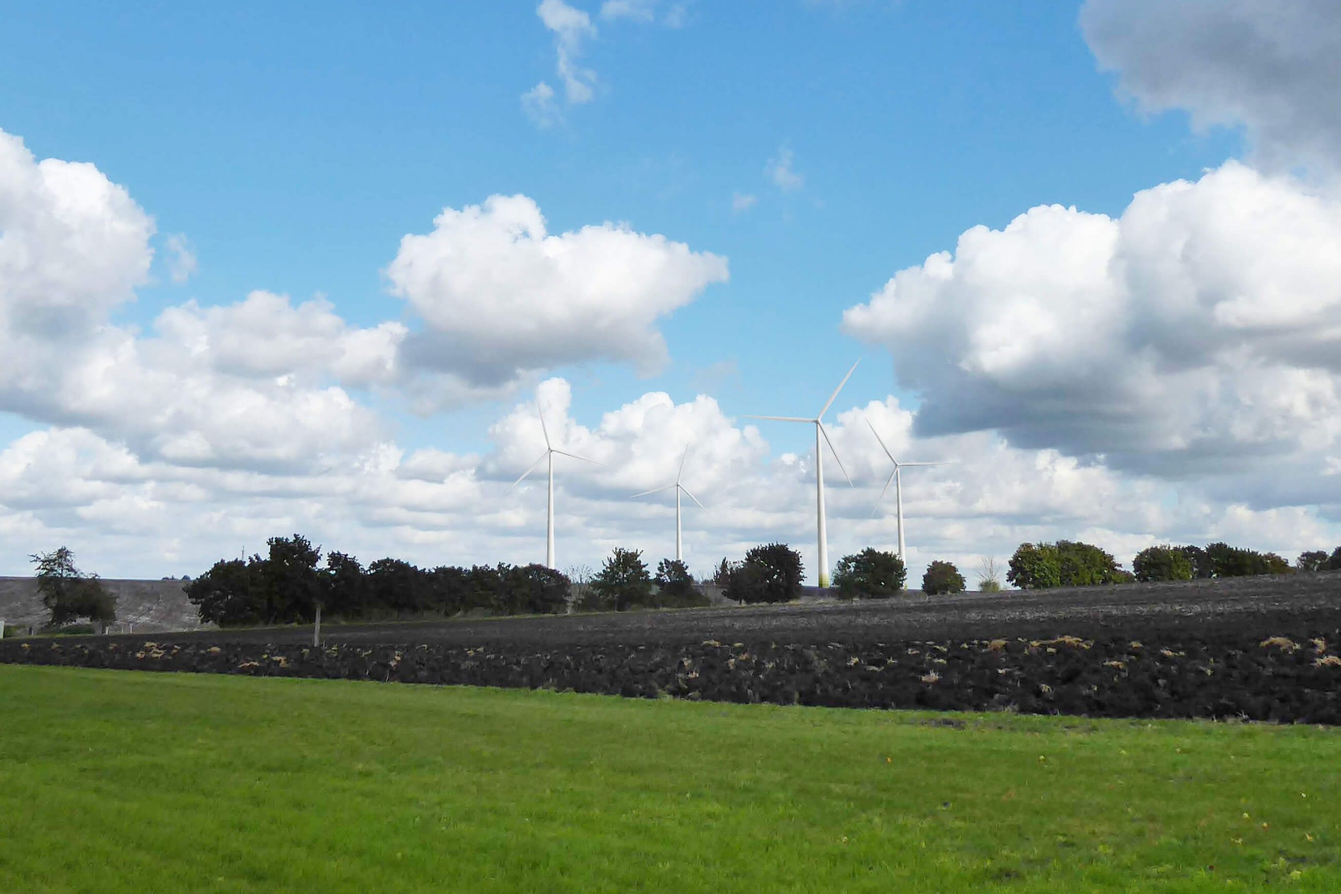 Visualisierung des Windparks Sömmerda 