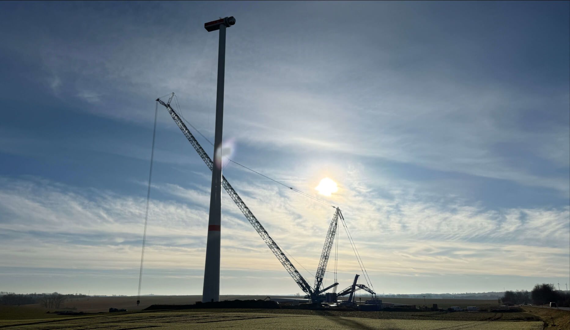  Installation of a E-160 turbine